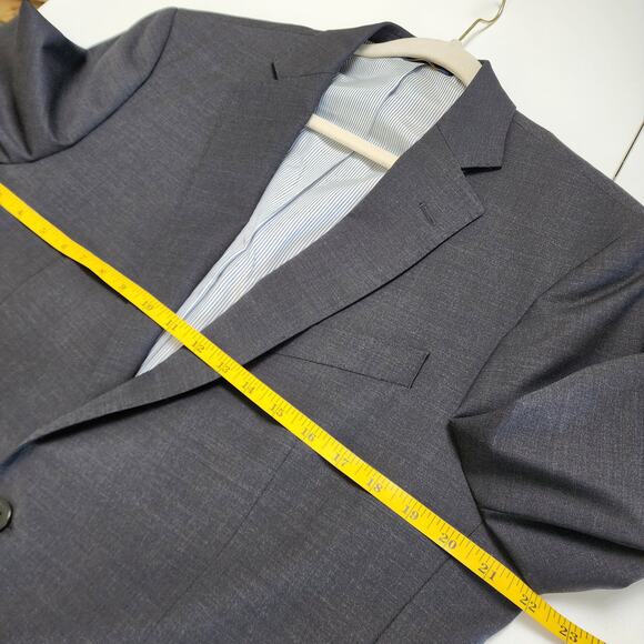 Brooks Brothers Mens Explorer Madison Fit Wool Blend Blazer Suit Jacket Size 42R - Picture 7 of 13